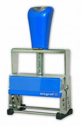 Pieczątka metalowa WAGRAF HUZAR 60 (70x24mm)