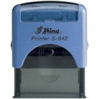 数量は多い  NEW SHINY Pieczątka PRINTER (38x14mm) S842 LINE オーダーメイド